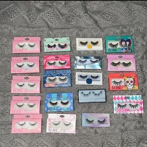 19 pairs of false lashes bundle